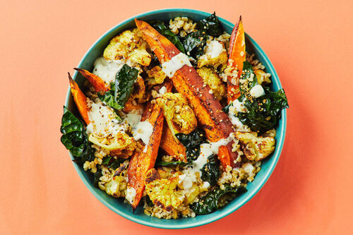Balanced Moroccan Grain Bowl