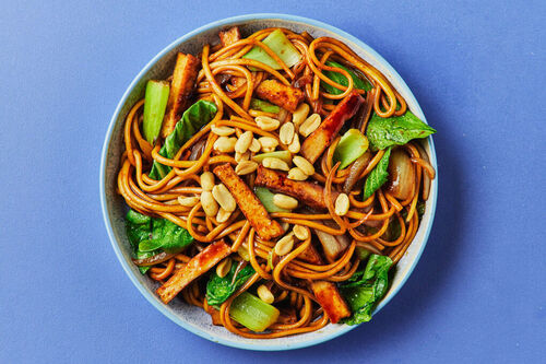 Sizzle 'n' Slurp Satay Tofu Noodles