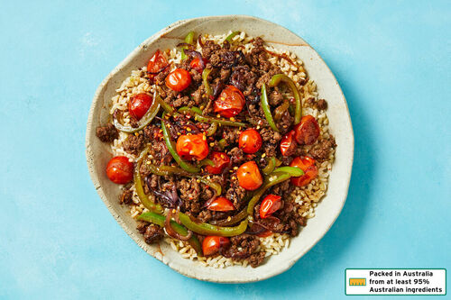 Balanced Jamaican Beef Rice