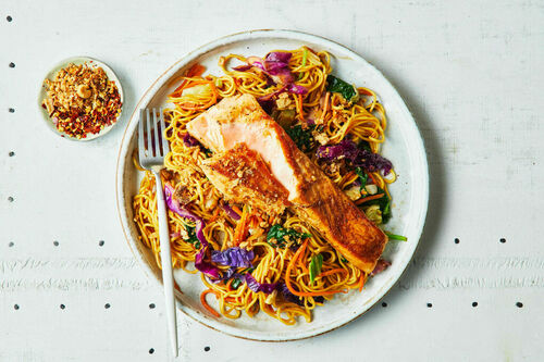 Fast Soy-Glazed Salmon