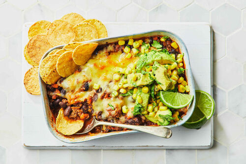 15-Min Barbecue Beef Nachos