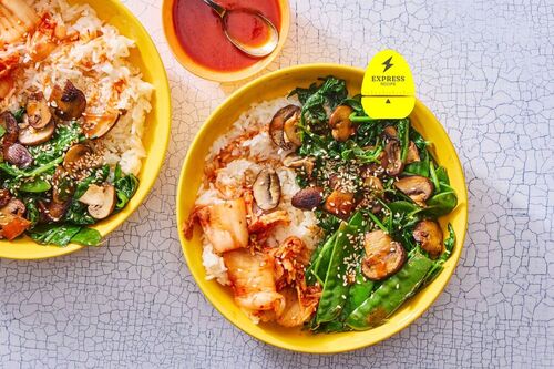 Express Recipe! Vegetarian Bibimbap