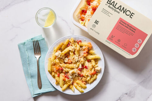 Creamy Mushroom Penne