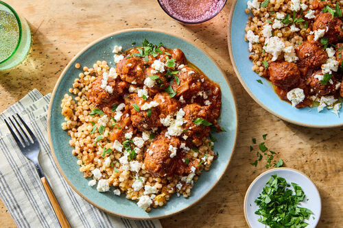 Turkish Braised Beef Meatballs