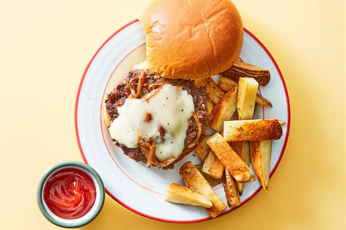 French Onion Soup Burger
