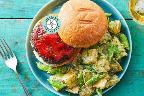 Martha's Best Meatloaf Burger on Artisan Bun