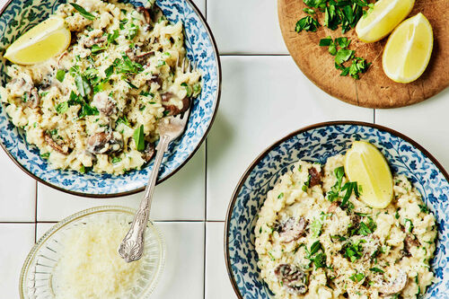 Creamy Mushroom and Tarragon Risotto