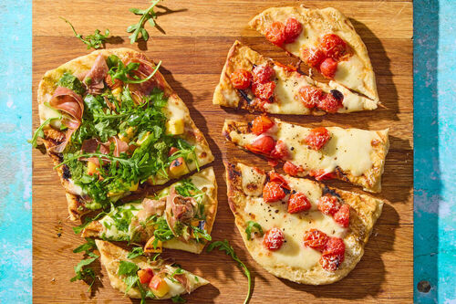 Summer Luxe! Grilled Pizzas Two Ways!