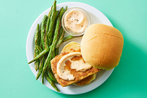 X-tra Crispy Impossible Burger