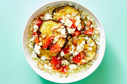 Low-Carb Mediterranean Salmon Bowl