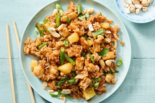 Pineapple Sirloin Strip Fried Rice