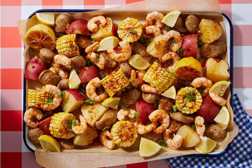 Best of Summer! Cajun Shrimp & Sausage Boil
