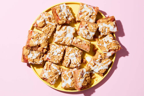 Peach Streusel Bars