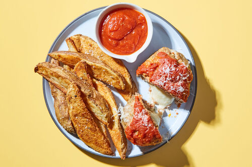 Cheese-Stuffed Pizza Turkey Meatloaf