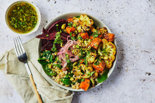 Gut-Friendly: Veggie Abundance Bowl