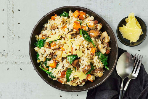 Roast Sweet Potato Risotto