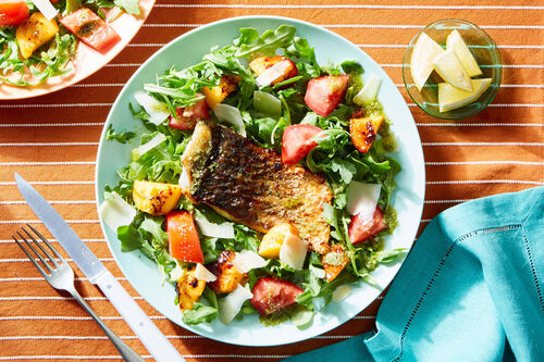 Fast! Hot Honey-Glazed Barramundi