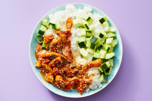 Coconut-Gochujang Glazed Daring Plant Chicken