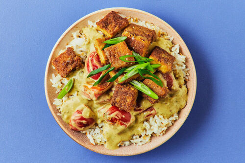 Crispy Satay Tofu