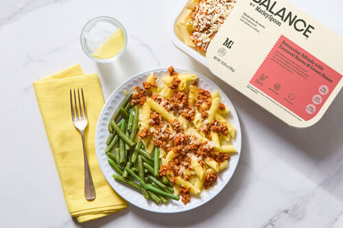 Penne Pasta with Beef Bolognese