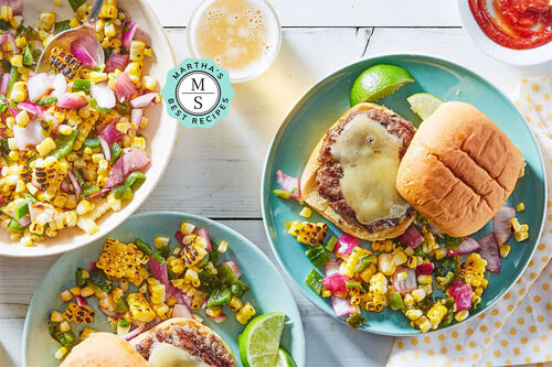 Martha's Best Grilled Cheeseburger