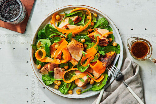Immunity-Friendly: Spicy Harissa Salmon