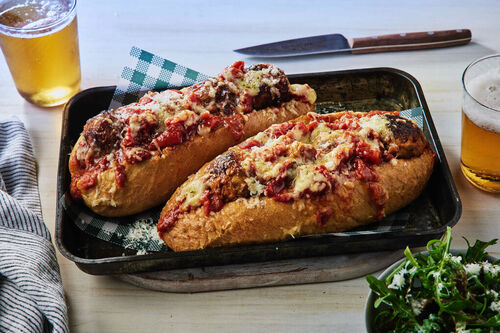 Pork Meatball Subs