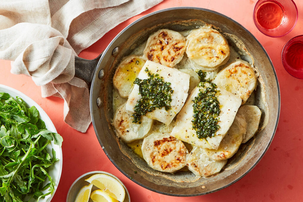 Simple Scalloped Potatoes - Garlic & Zest