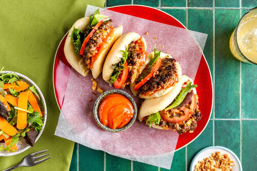 Bao's met smashburgers van rundergehakt