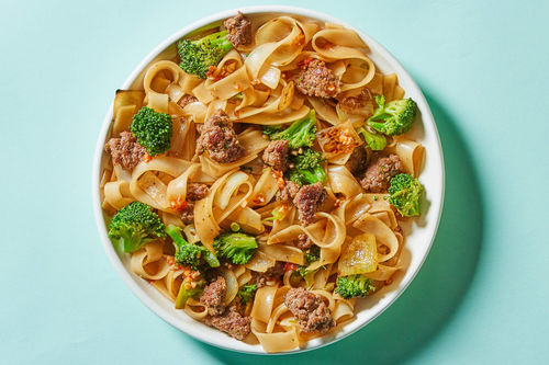 Teriyaki Sirloin Strips & Broccoli Stir-Fry