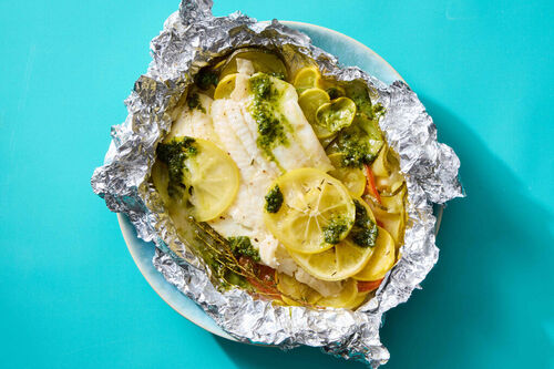 Flounder Foil Packets
