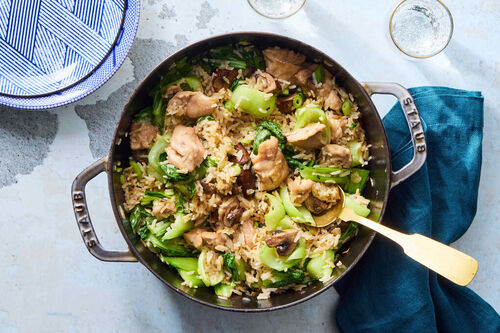 Cantonese Claypot-Inspired Chicken & Rice