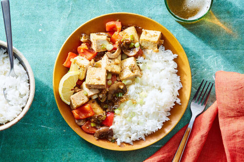 Vegan Filipino Tofu Sisig