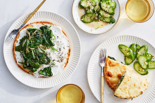 Spanakopita Flatbread