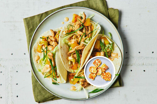 Haloumi Tacos Al Pastor