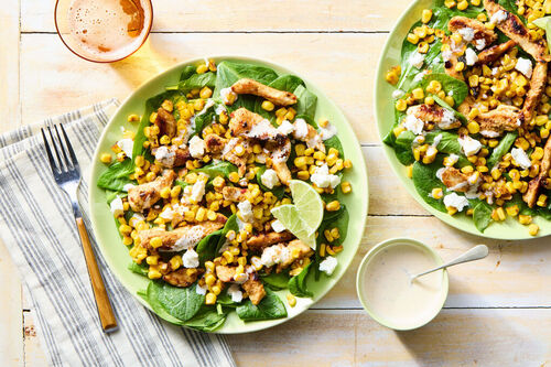 Mexican Street Corn & Feta Salad