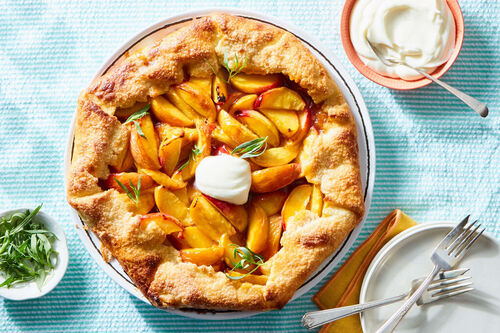 Chef Series! Peach Galette