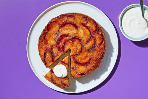 Plum Upside Down Cake