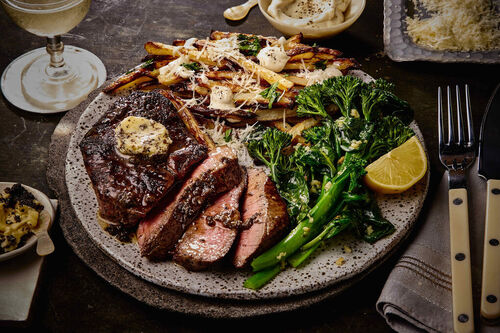 Brown Butter and Truffle Steaks