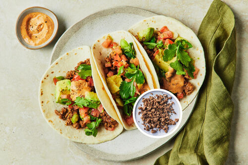 Tex-Mex Beef Tacos