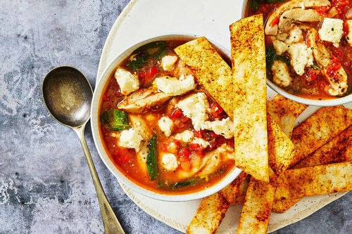 Chunky Mexican Chicken Soup