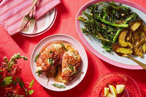 Chicken Saltimbocca