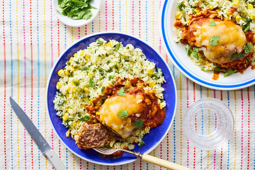 Cheesy Tex-Mex Impossible "Meatloaf"