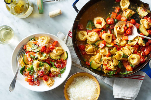 Tuscan Skillet Gluten Free-Ravioli