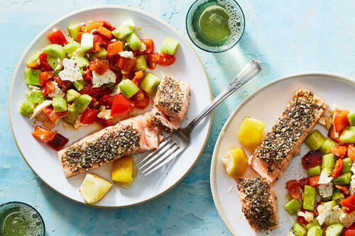 Za'atar Roasted Wild Salmon