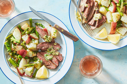 Seared Ribeye Steak & Dijon Butter