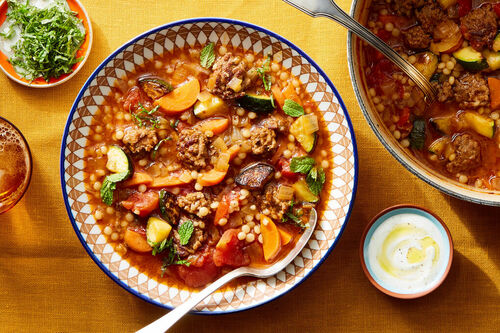 Berbere-Spiced Chicken & Couscous Stew