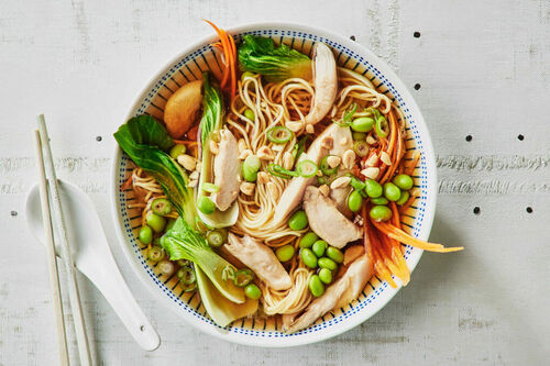 Fast Chicken and Noodle Soup