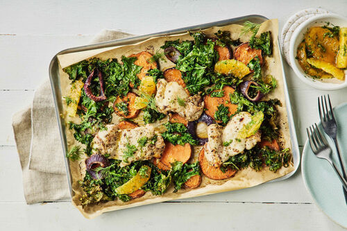 Orange Roast Chicken