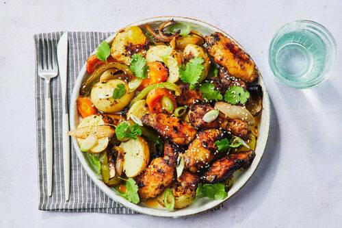 Red Curry-Coated Chicken Wings